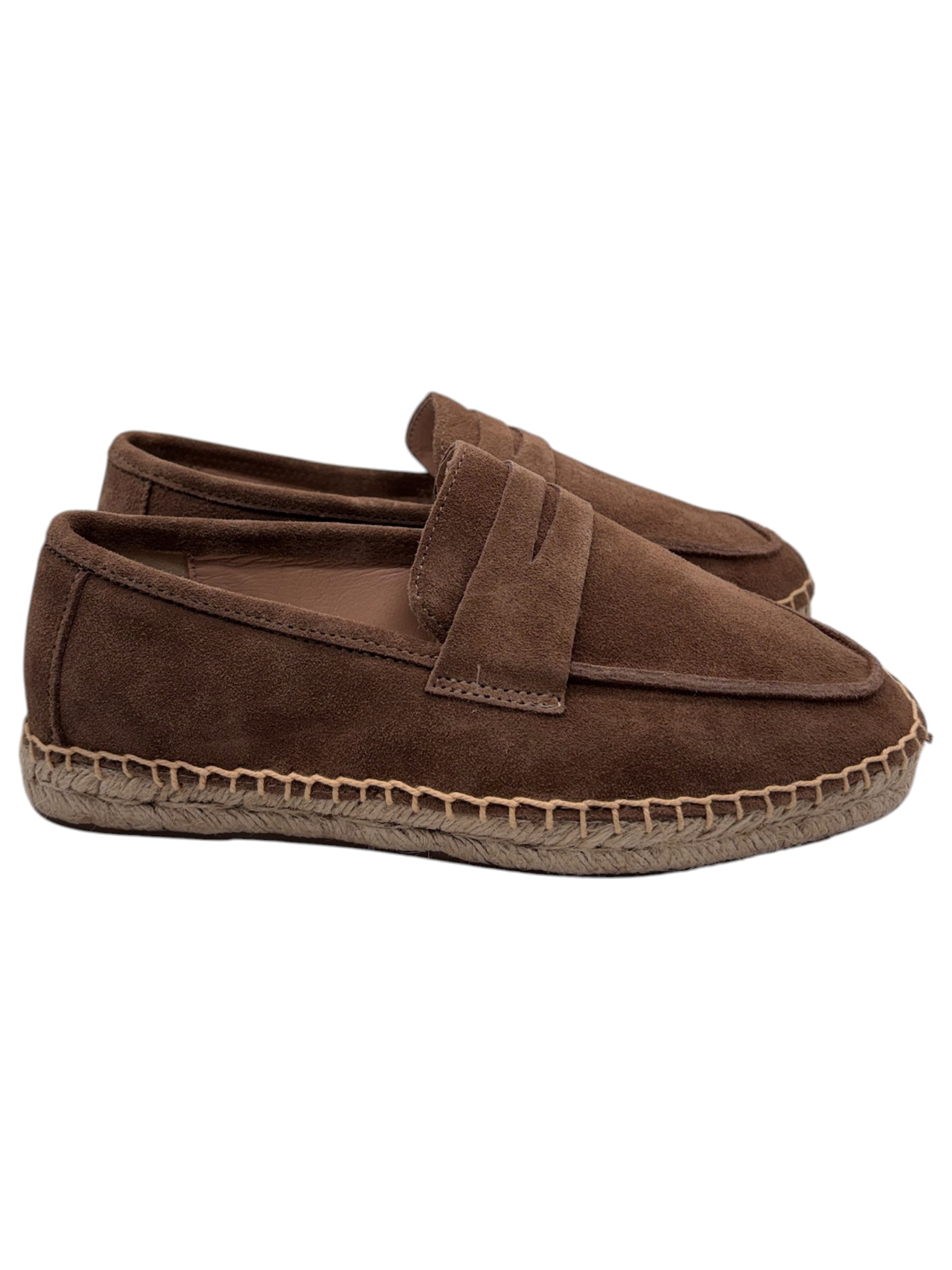 St. Tropez – Mocassini uomo in pelle scamosciata marrone - immagine 3