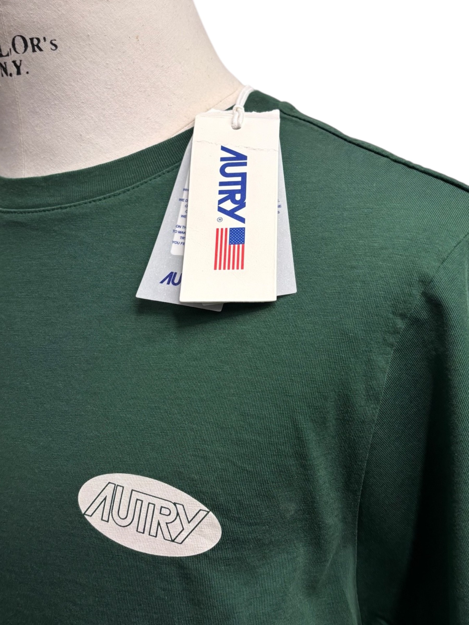 Autry - T-shirt in cotone verde bosco - XL - immagine 4