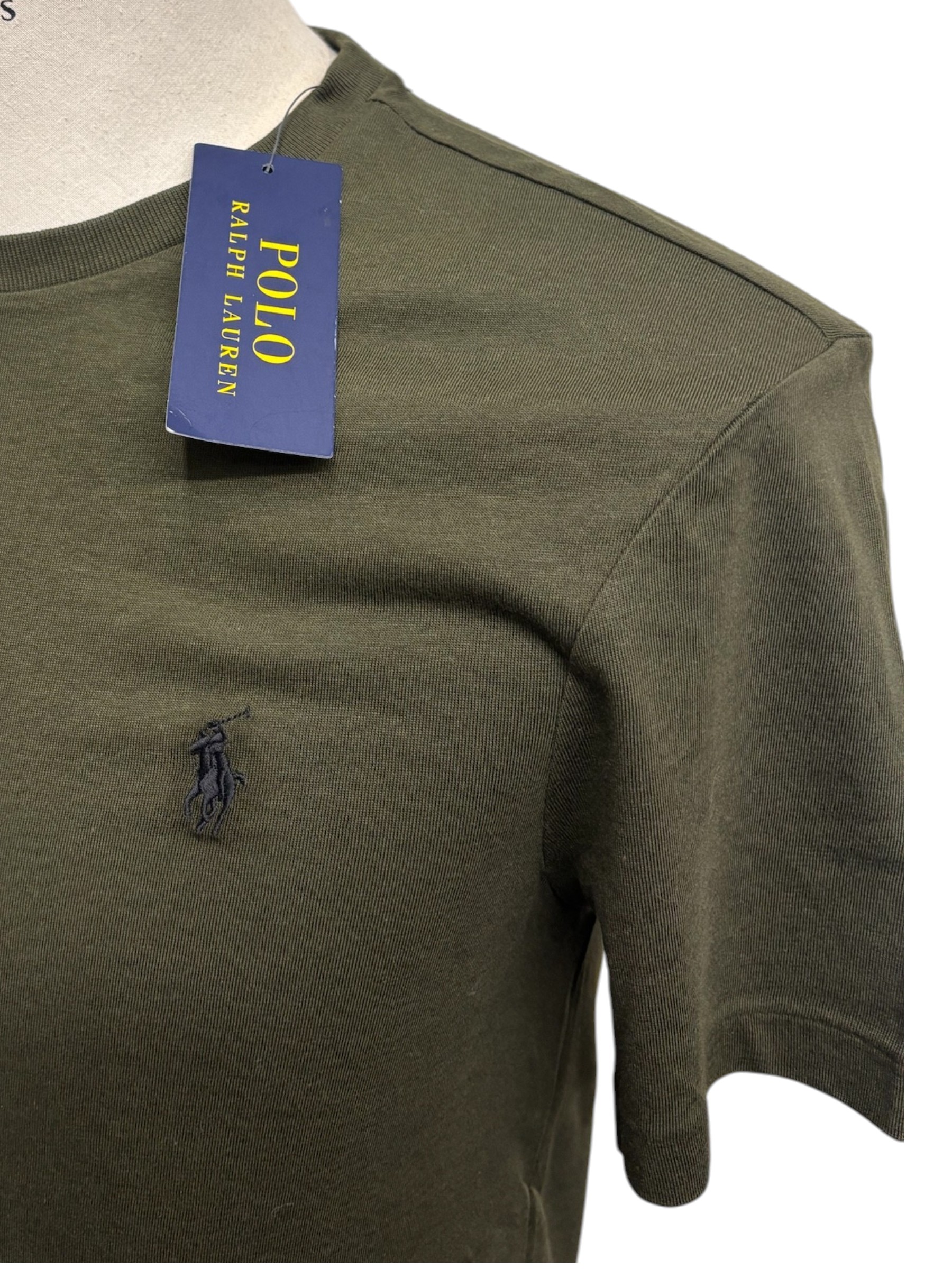 Polo Ralph Lauren - T-shirt in cotone verde oliva - S - immagine 4