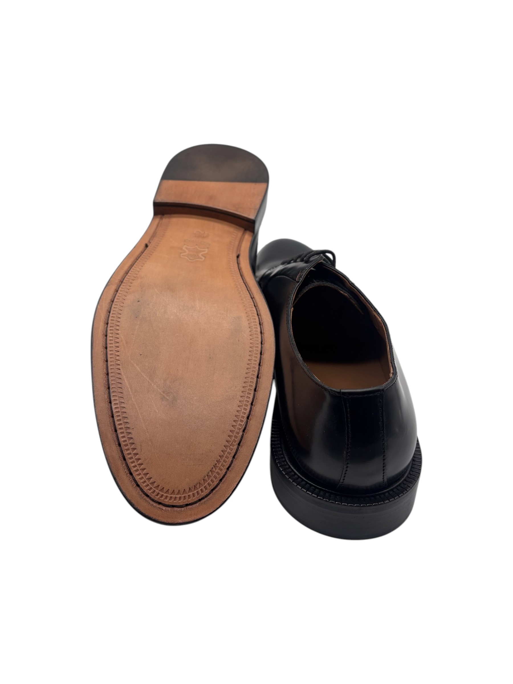 Raphael - Scarpe derby uomo in pelle nera - 45 - immagine 4