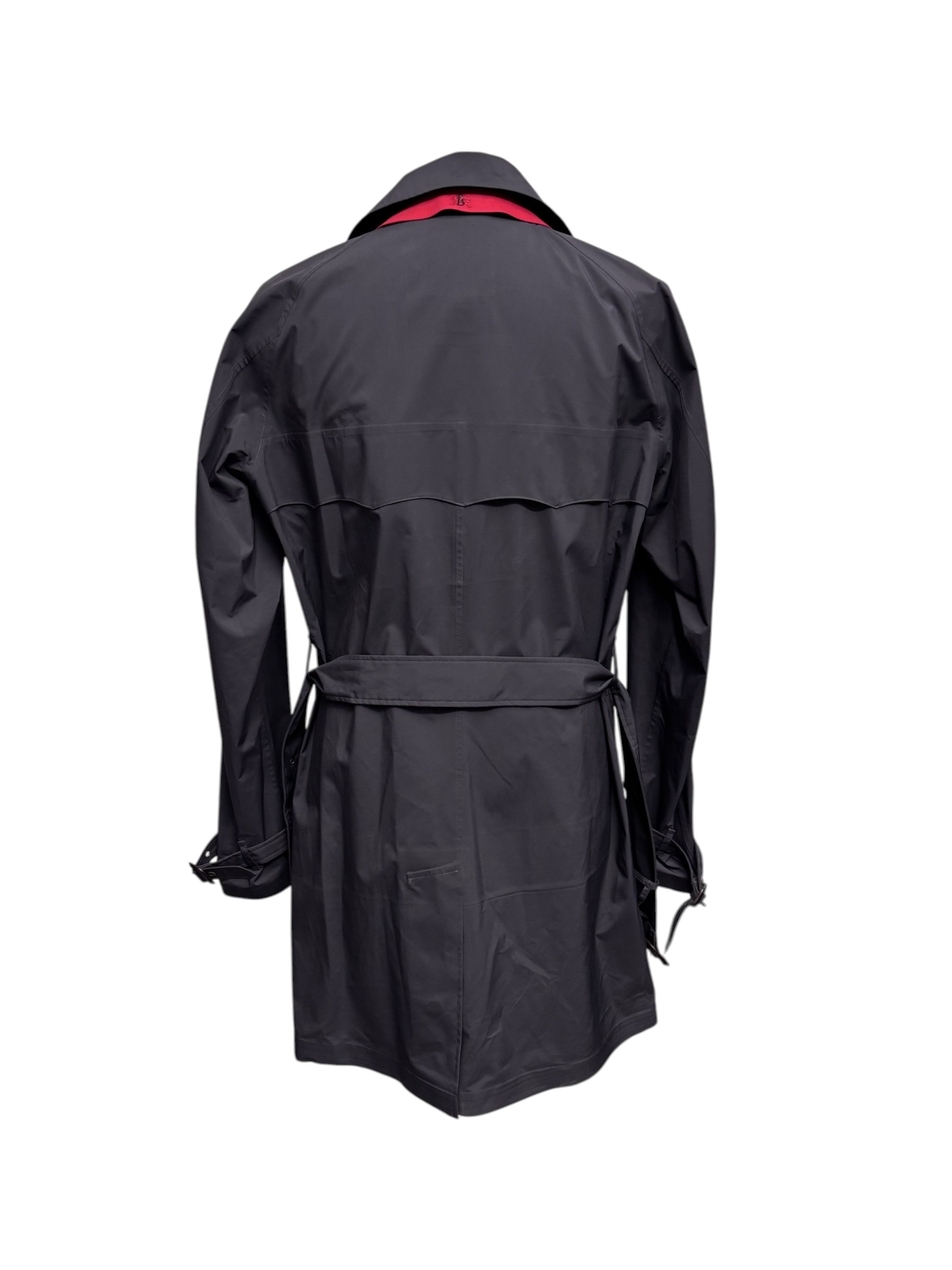 Baracuta - Trench doppiopetto uomo antracite - 50 - immagine 4