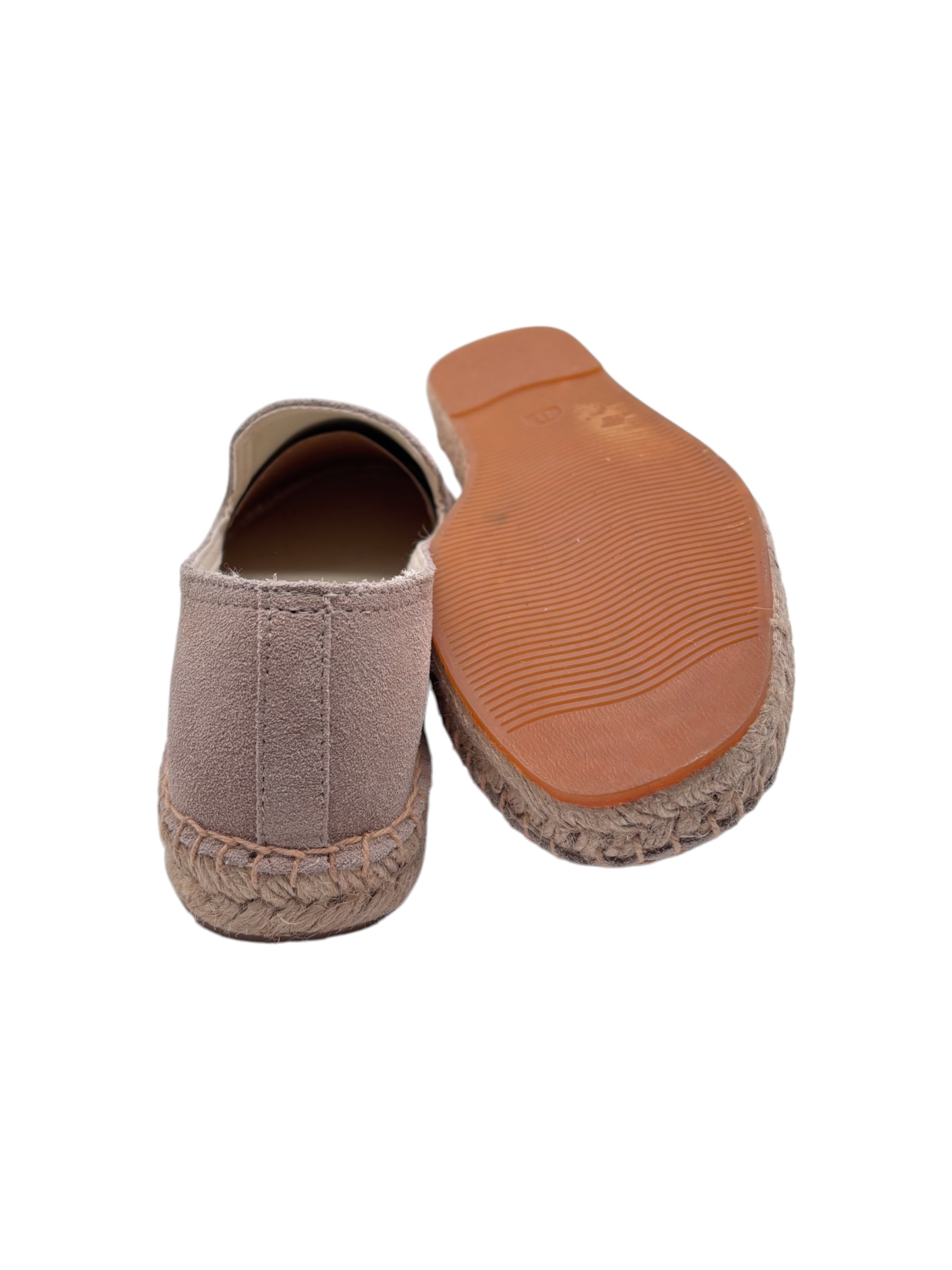 St. Tropez – Espadrillas uomo in pelle scamosciata ghiaccio - immagine 4