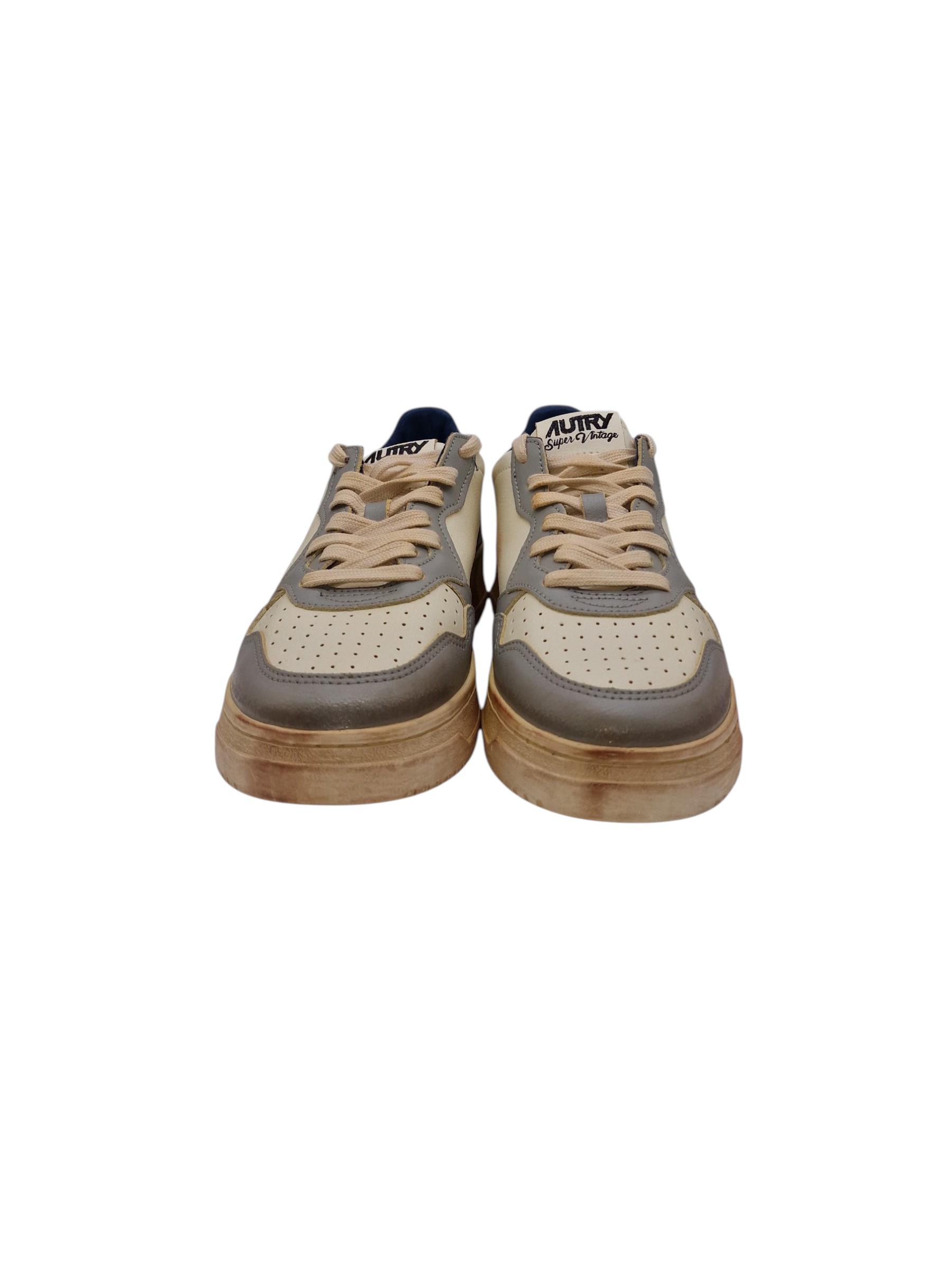 Autry Super Vintage - Sneakers uomo in pelle effetto vintage - 41 - immagine 2