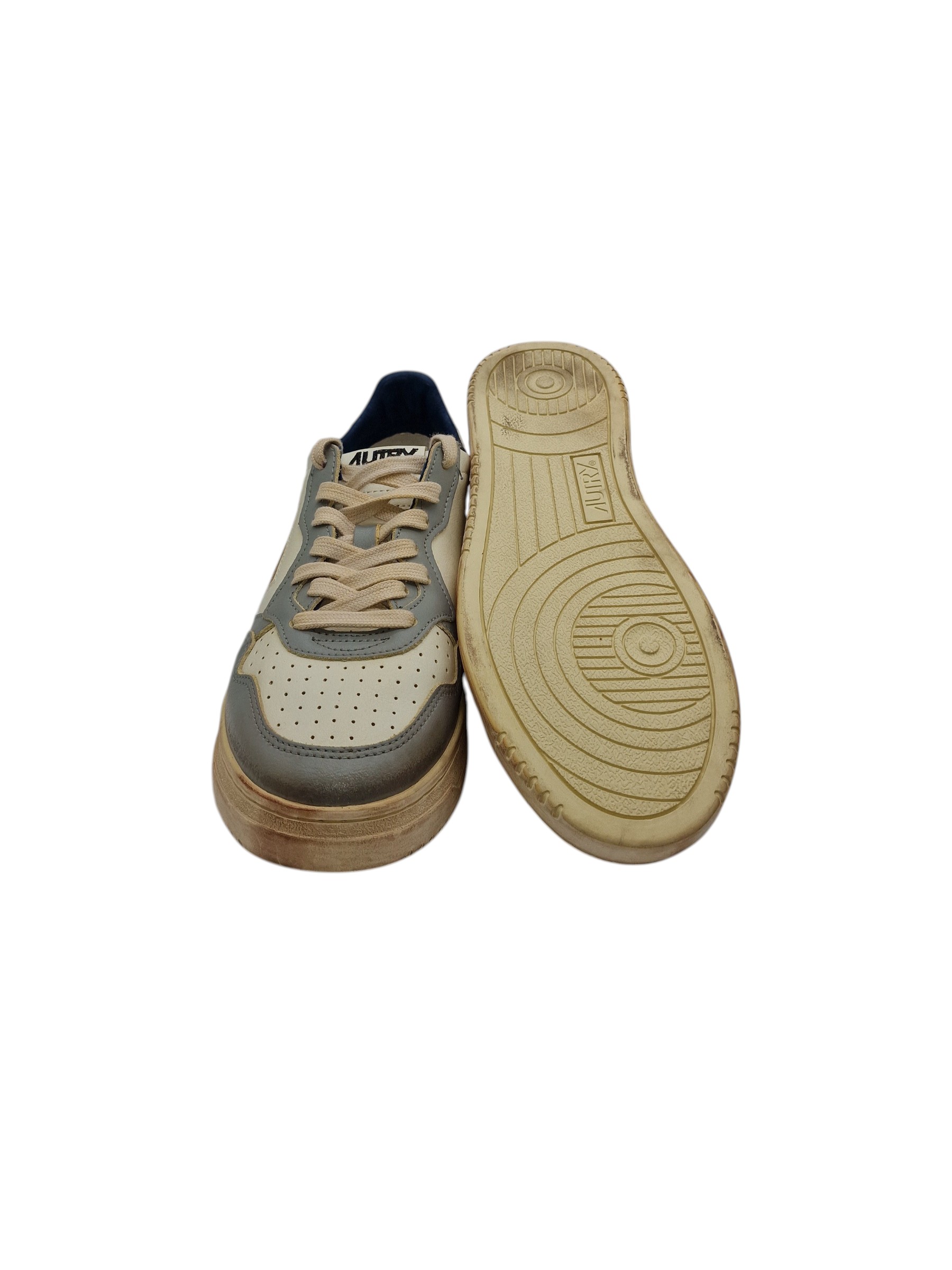 Autry Super Vintage - Sneakers uomo in pelle effetto vintage - 41 - immagine 5