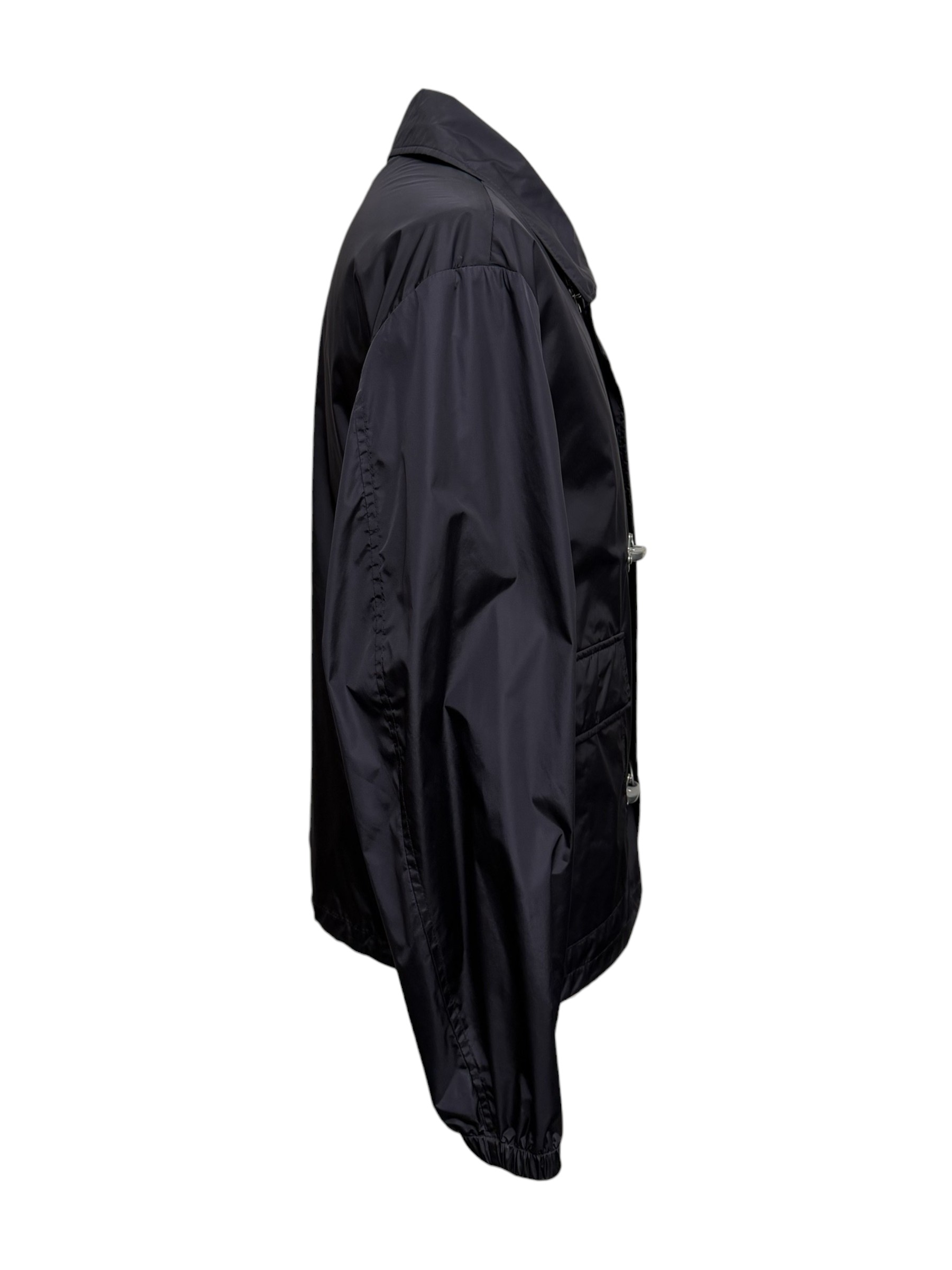Fay - Giubbino leggero blu uomo con ganci - M - immagine 2