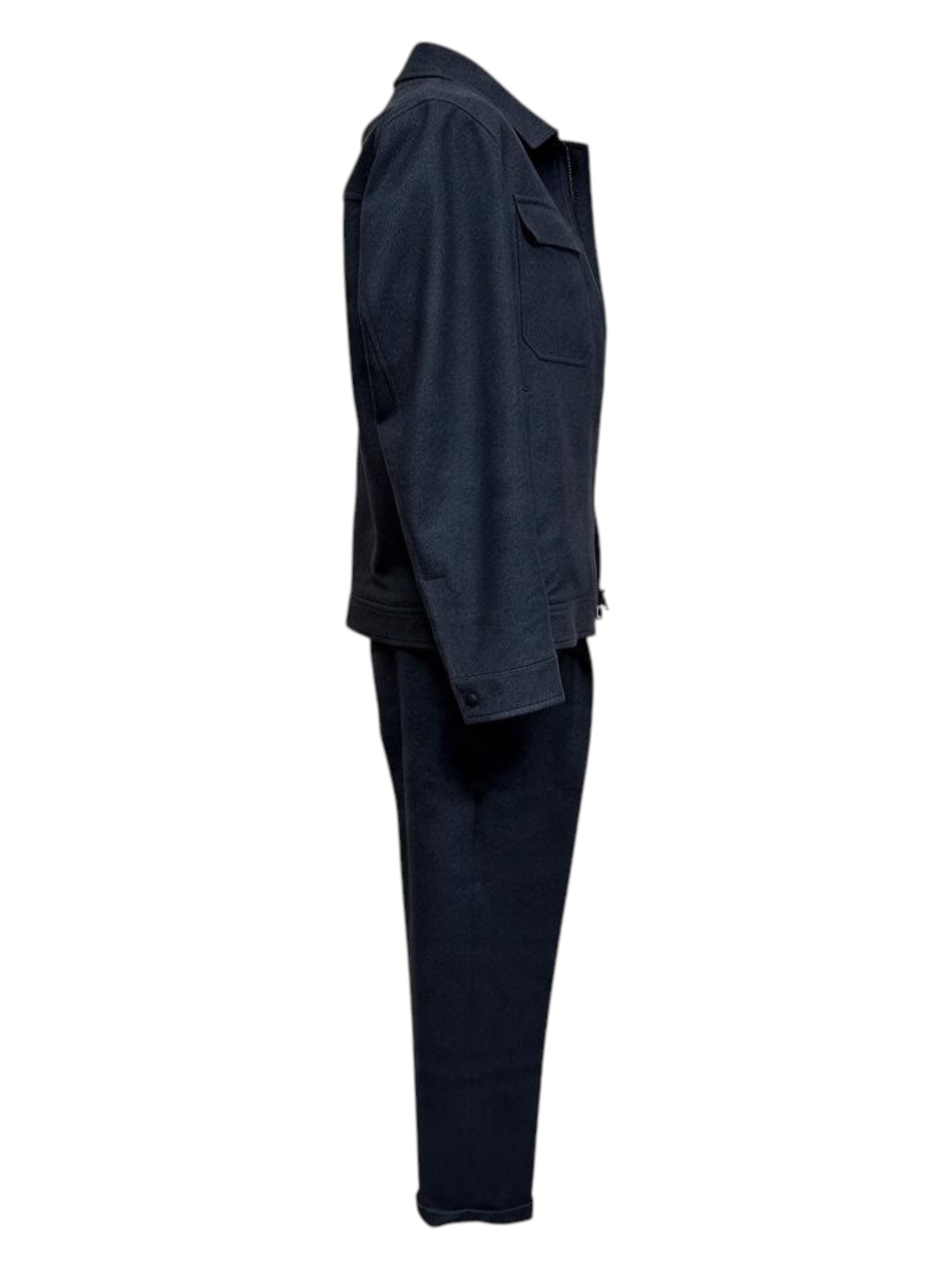 Raphael – Abito uomo giacca overshirt con pantalone blu - immagine 2