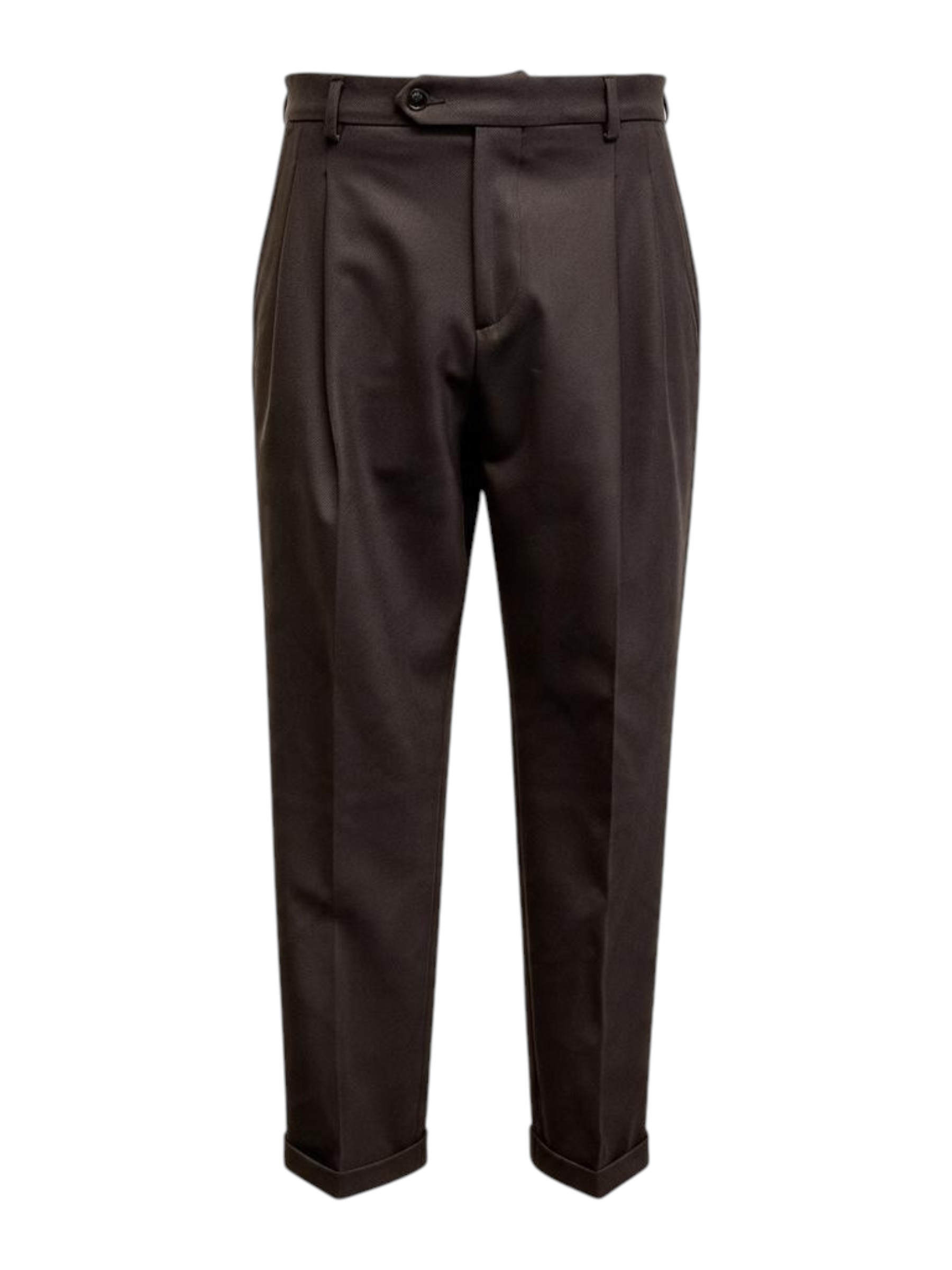 Raphael – Abito uomo giacca overshirt con bottoni e pantalone testa di moro - immagine 4